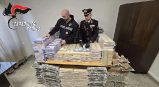 Ivrea, maxi sequestro di droga: arrestati tre spacciatori con quasi mezza tonnellata di stupefacenti